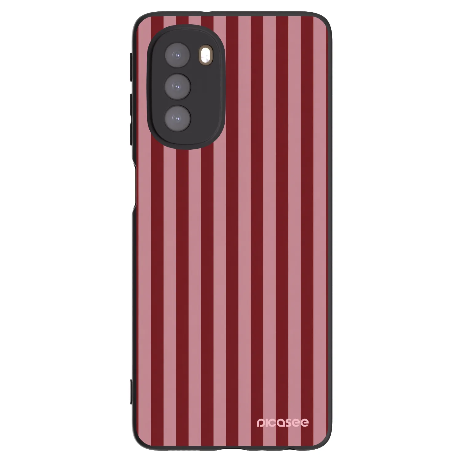 Picasee fekete szilikon tok az alábbi mobiltelefonokra Motorola Moto G51 - Dawn