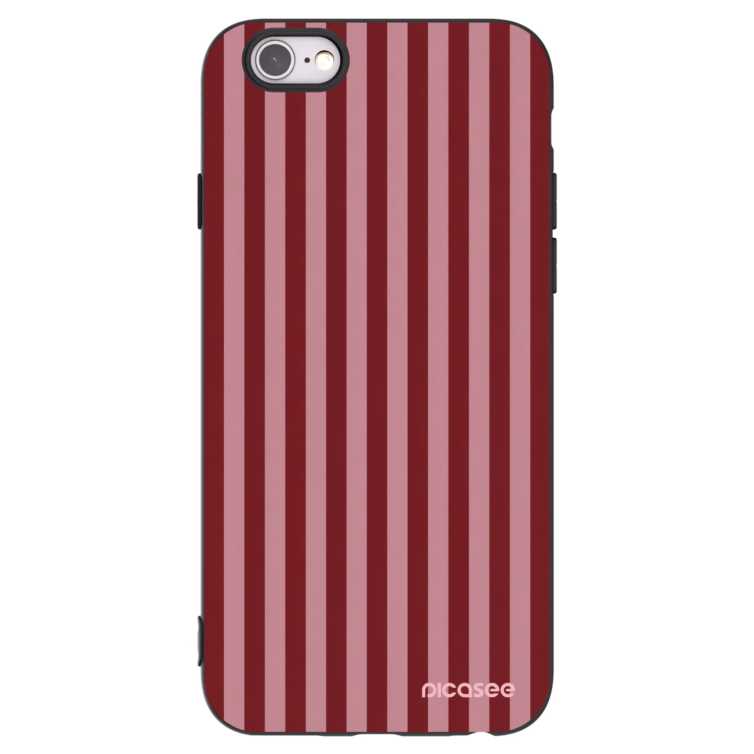 Picasee fekete szilikon tok az alábbi mobiltelefonokra Apple iPhone 6/6S - Dawn
