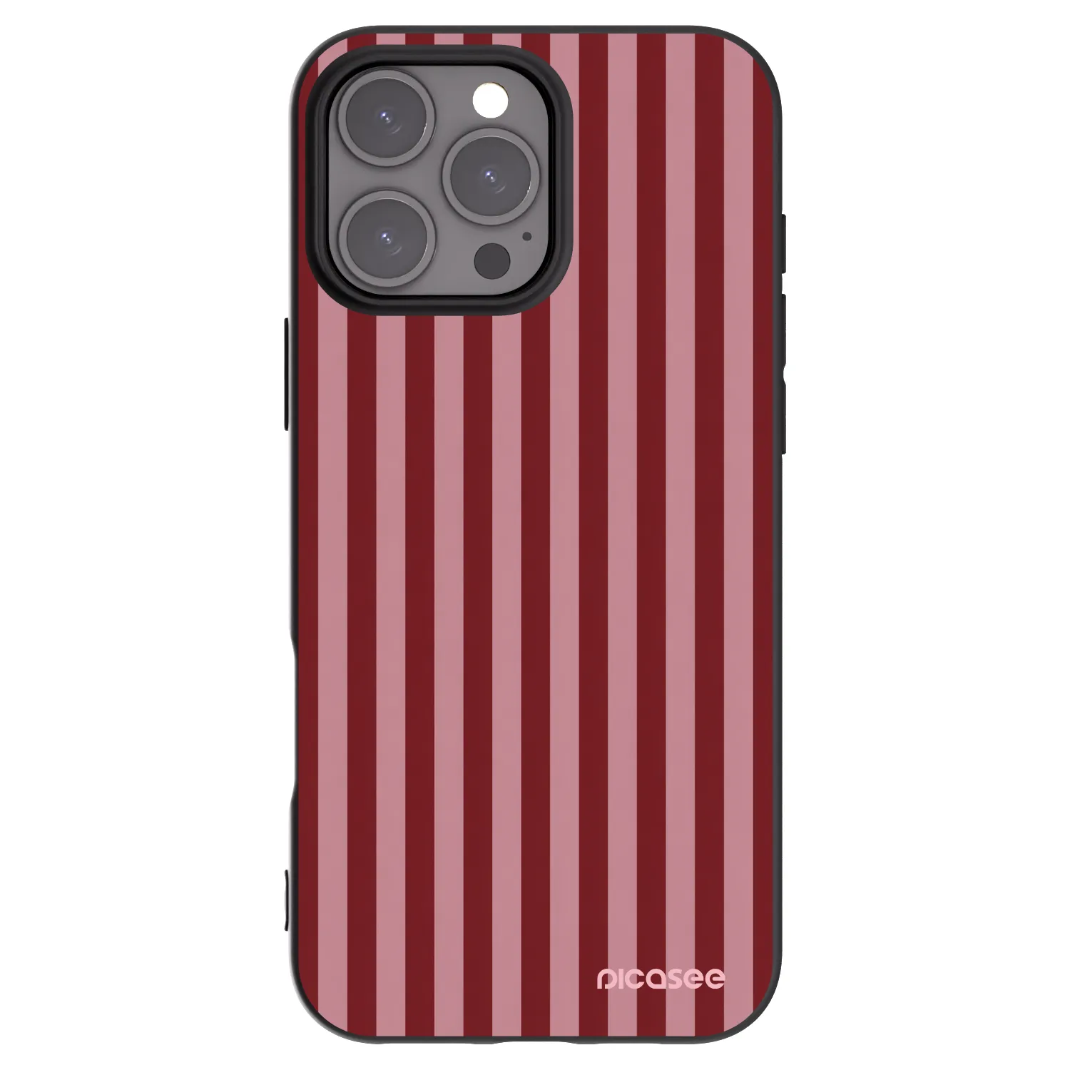Picasee fekete szilikon tok az alábbi mobiltelefonokra Apple iPhone 16 Pro Max - Dawn