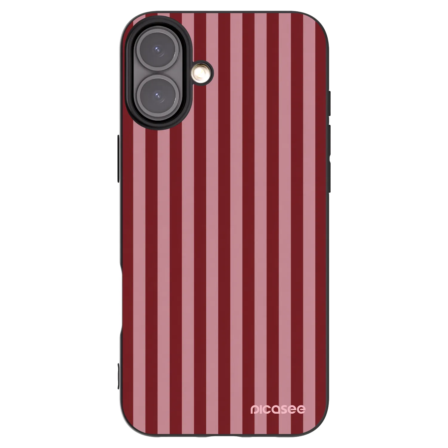 Picasee fekete szilikon tok az alábbi mobiltelefonokra Apple iPhone 16 Plus - Dawn