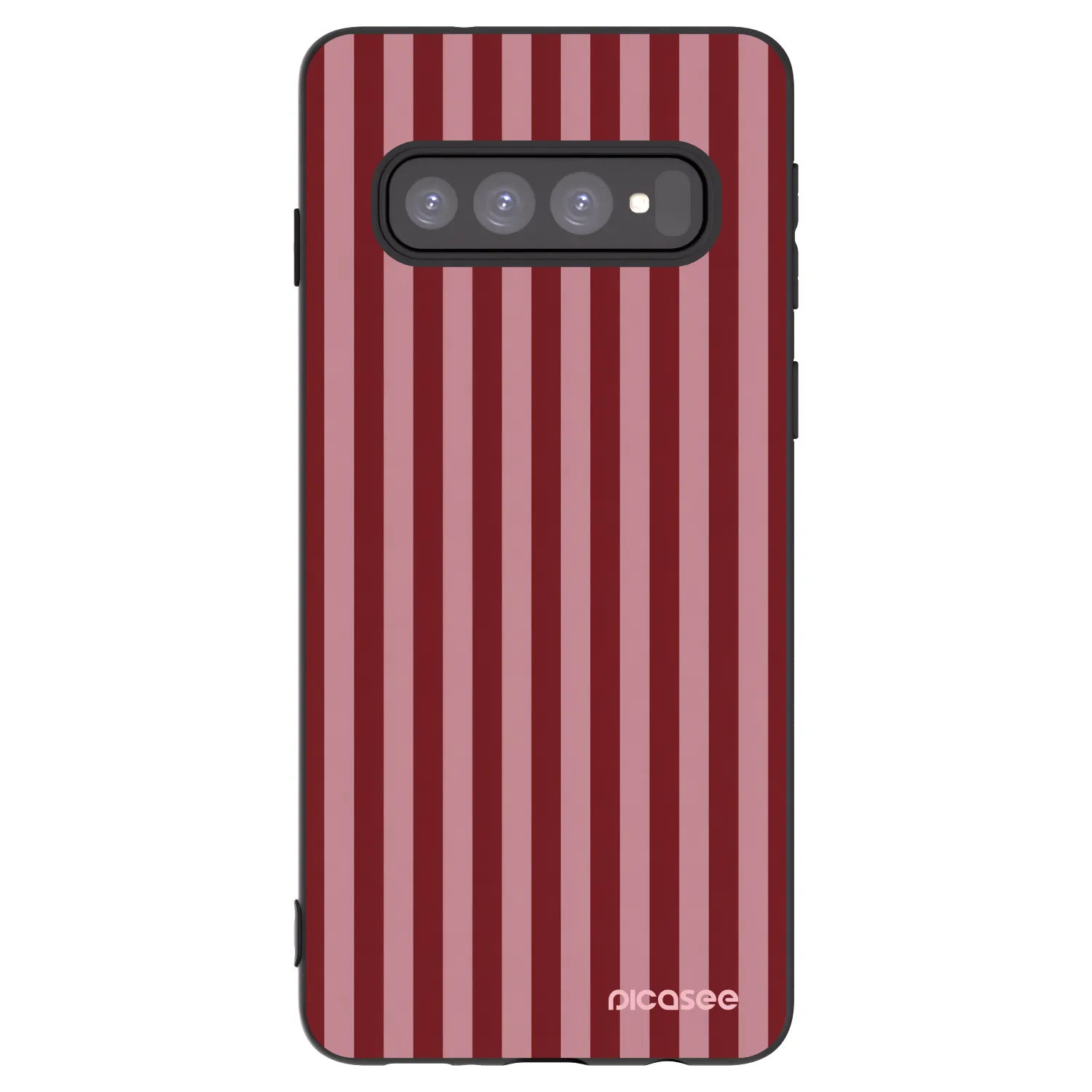 Picasee fekete szilikon tok az alábbi mobiltelefonokra Samsung Galaxy S10 G973 - Dawn