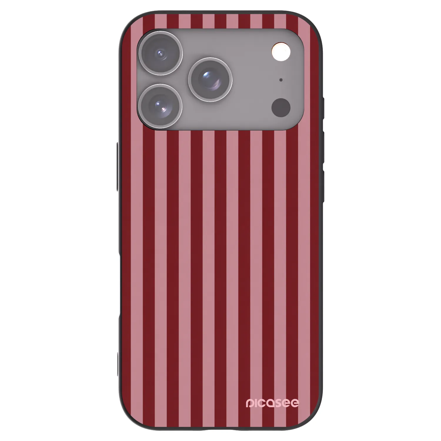 Picasee fekete szilikon tok az alábbi mobiltelefonokra Apple iPhone 17 Pro - Dawn