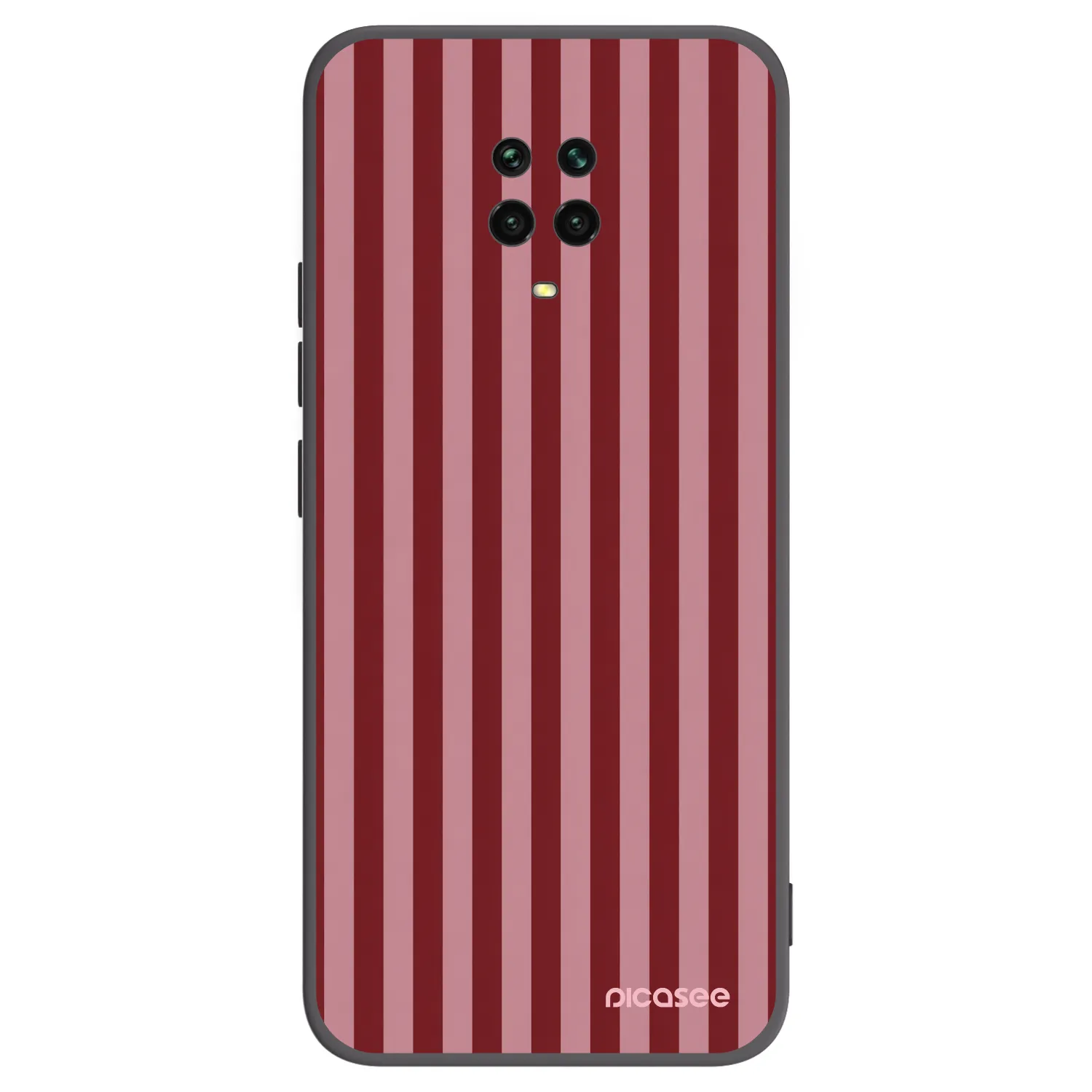 Picasee fekete szilikon tok az alábbi mobiltelefonokra Xiaomi Redmi Note 9S - Dawn