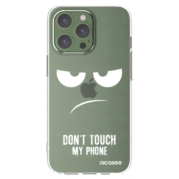 Picasee átlátszó szilikon tok az alábbi mobiltelefonokra Apple iPhone 13 Pro - Don't Touch My Phone