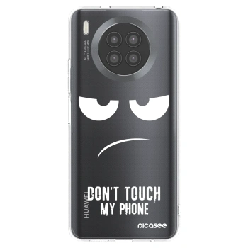 Picasee átlátszó szilikon tok az alábbi mobiltelefonokra Huawei Nova 8i - Don't Touch My Phone