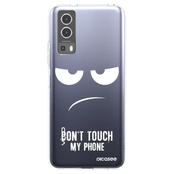 Picasee átlátszó szilikon tok az alábbi mobiltelefonokra Vivo Y72 5G - Don't Touch My Phone