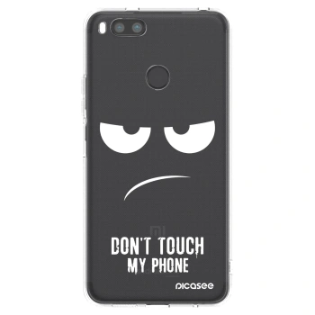 Picasee átlátszó szilikon tok az alábbi mobiltelefonokra Xiaomi Redmi A1 - Don't Touch My Phone