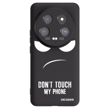 Picasee fekete szilikon tok az alábbi mobiltelefonokra Xiaomi 14 Ultra - Don't Touch My Phone