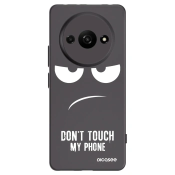 Picasee fekete szilikon tok az alábbi mobiltelefonokra Xiaomi Redmi A3 - Don't Touch My Phone