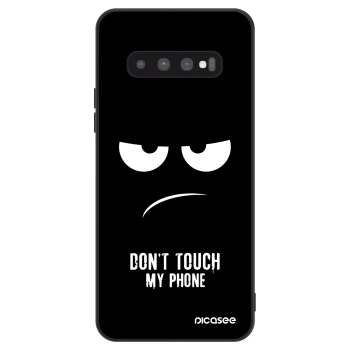 Szilikon tok erre a típusra Samsung Galaxy S10 Plus G975 - Don't Touch My Phone