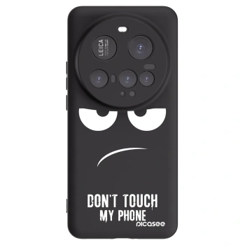 Picasee fekete szilikon tok az alábbi mobiltelefonokra Xiaomi 15 Ultra - Don't Touch My Phone