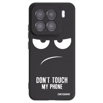 Picasee fekete szilikon tok az alábbi mobiltelefonokra Xiaomi 15 - Don't Touch My Phone