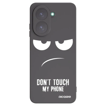 Picasee fekete szilikon tok az alábbi mobiltelefonokra Xiaomi Redmi A5 - Don't Touch My Phone