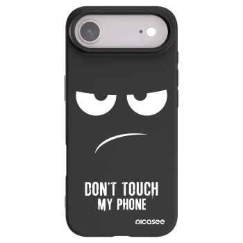 Picasee fekete szilikon tok az alábbi mobiltelefonokra Apple iPhone Air - Don't Touch My Phone