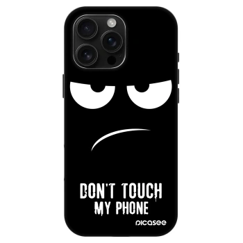 Szilikon tok erre a típusra Apple iPhone 16 Pro Max - Don't Touch My Phone