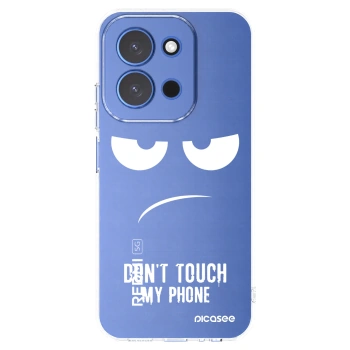 Picasee átlátszó szilikon tok az alábbi mobiltelefonokra Xiaomi Redmi 15C 4G - Don't Touch My Phone