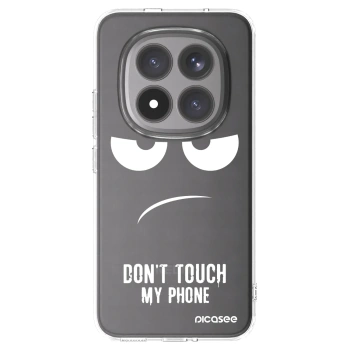 Picasee átlátszó szilikon tok az alábbi mobiltelefonokra Xiaomi Redmi Note 15 Pro+ - Don't Touch My Phone