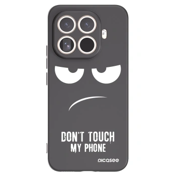 Picasee fekete szilikon tok az alábbi mobiltelefonokra Xiaomi 15T Pro - Don't Touch My Phone