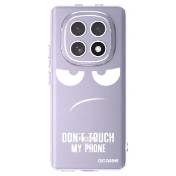 Picasee átlátszó szilikon tok az alábbi mobiltelefonokra Xiaomi Redmi Note 15 - Don't Touch My Phone