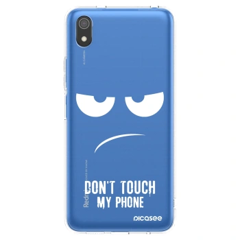 Picasee átlátszó szilikon tok az alábbi mobiltelefonokra Xiaomi Redmi 7A - Don't Touch My Phone