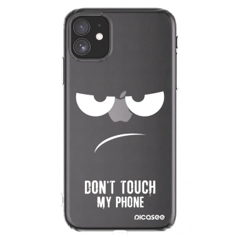 Picasee átlátszó szilikon tok az alábbi mobiltelefonokra Apple iPhone 11 - Don't Touch My Phone