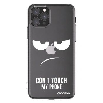 Picasee átlátszó szilikon tok az alábbi mobiltelefonokra Apple iPhone 11 Pro - Don't Touch My Phone