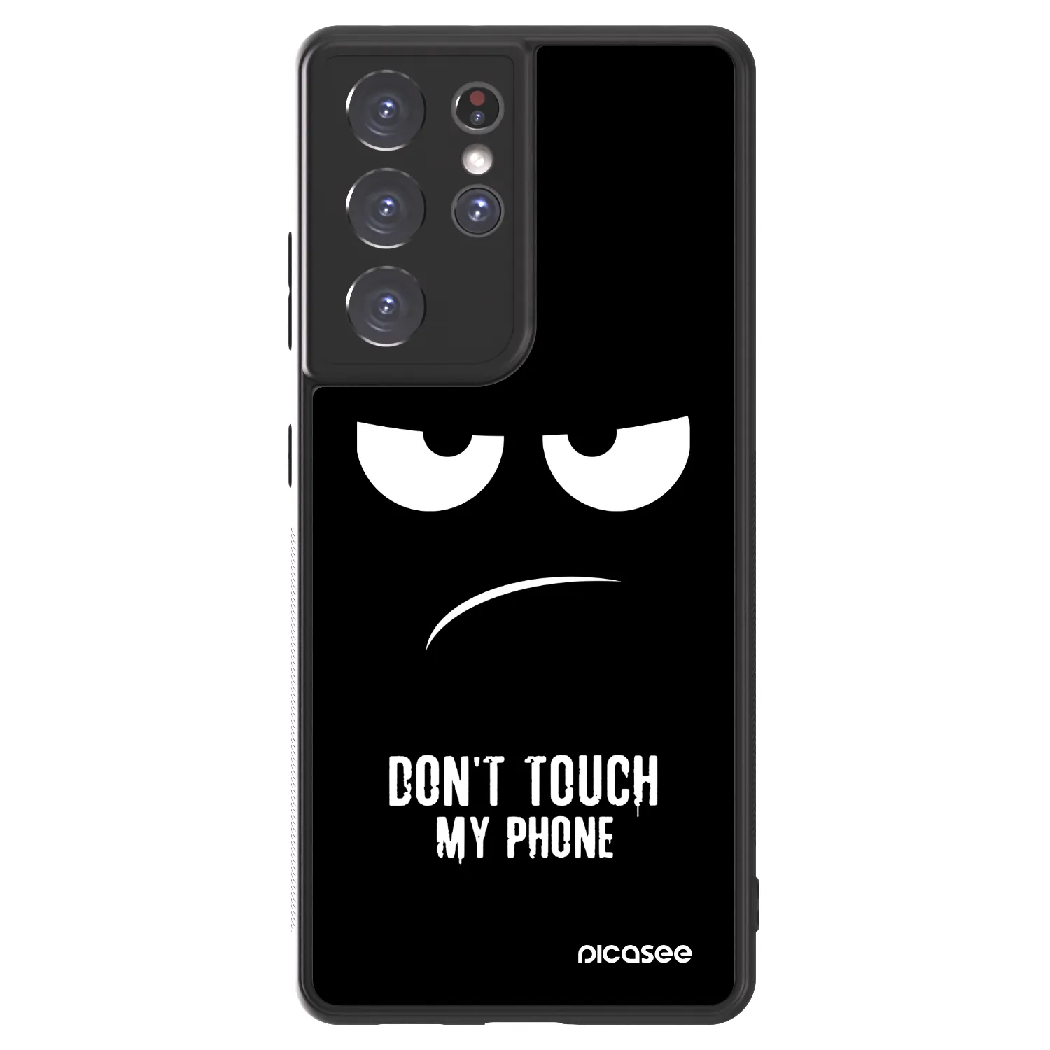Picasee ULTIMATE CASE Samsung Galaxy S21 Ultra 5G G998B - készülékre - Don't Touch My Phone