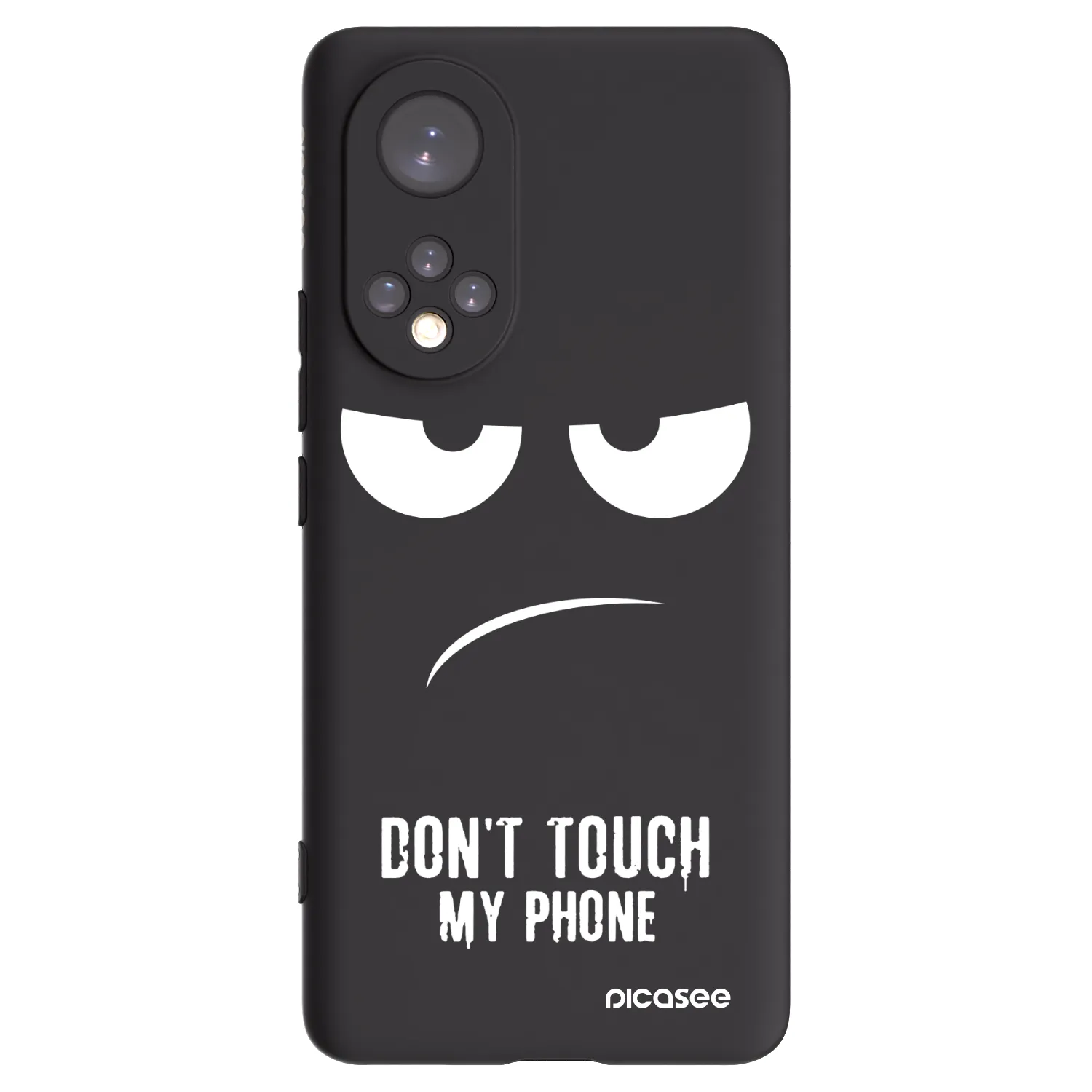 Picasee fekete szilikon tok az alábbi mobiltelefonokra Huawei Nova 9 - Don't Touch My Phone