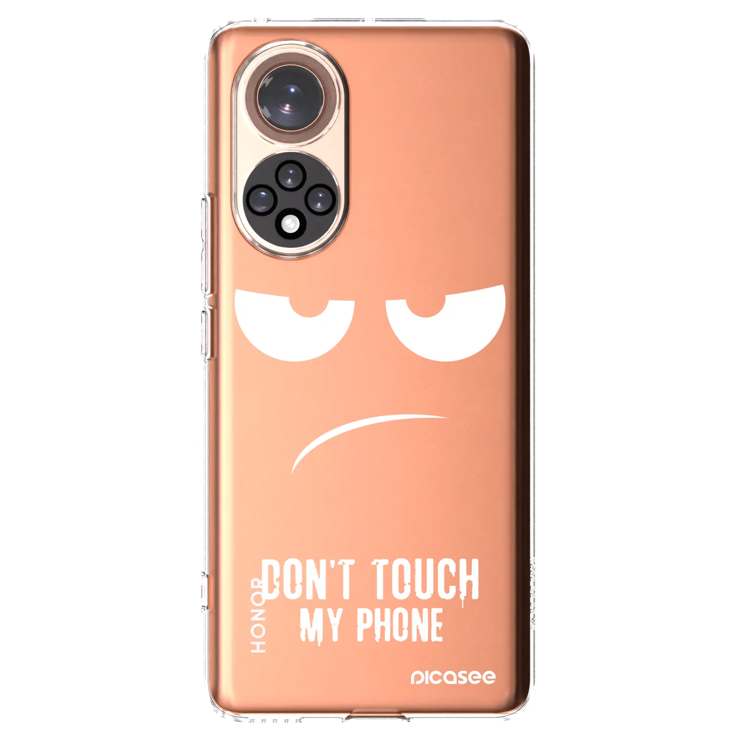 Picasee átlátszó szilikon tok az alábbi mobiltelefonokra Huawei Nova 9 - Don't Touch My Phone