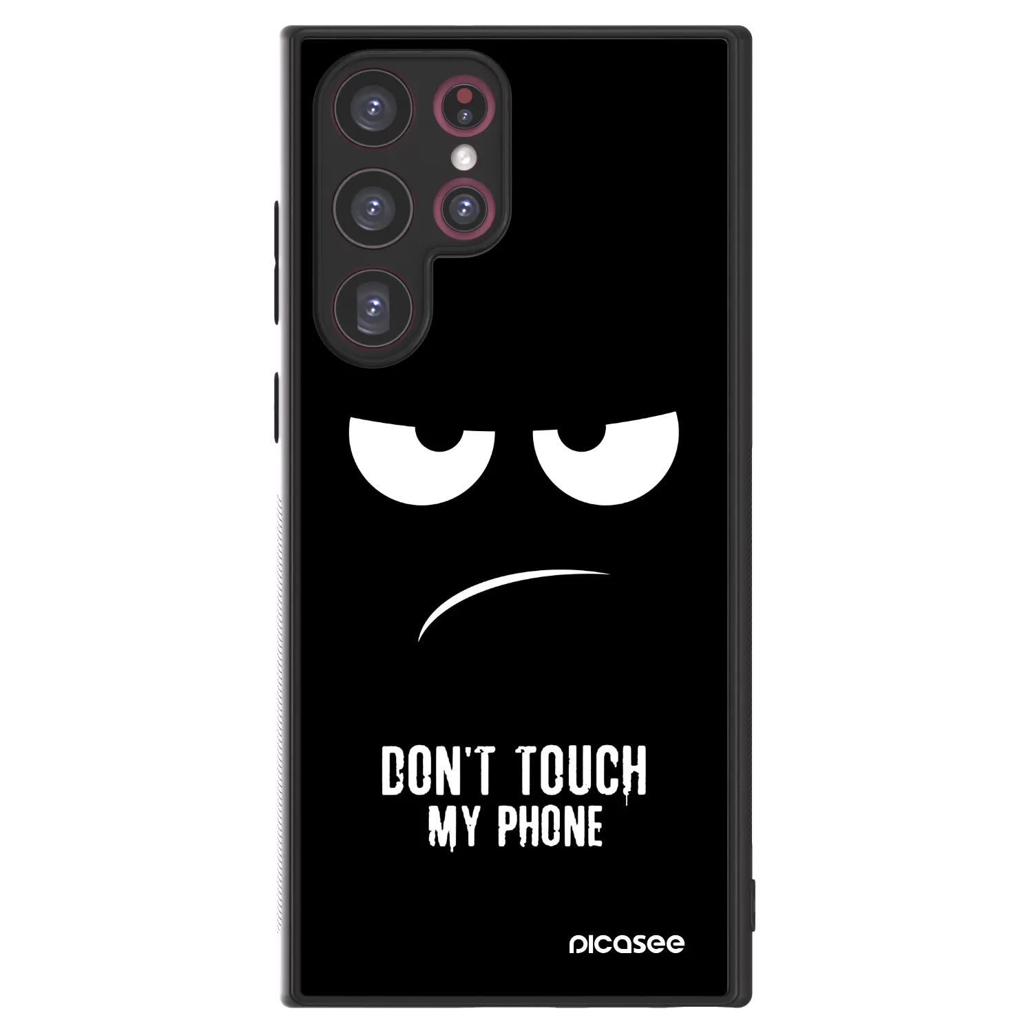 Picasee ULTIMATE CASE Samsung Galaxy S22 Ultra 5G - készülékre - Don't Touch My Phone