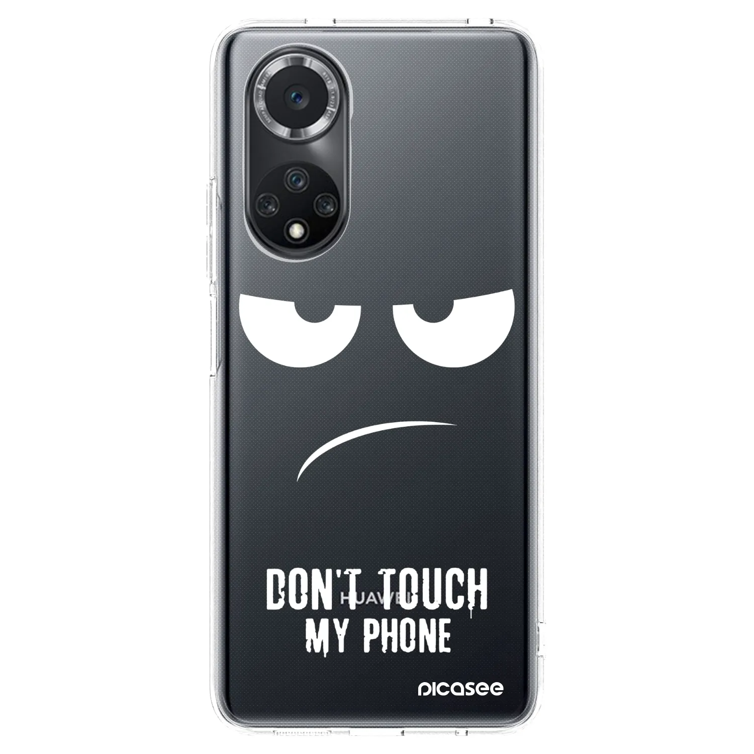 Picasee átlátszó szilikon tok az alábbi mobiltelefonokra Huawei Nova 9 SE - Don't Touch My Phone
