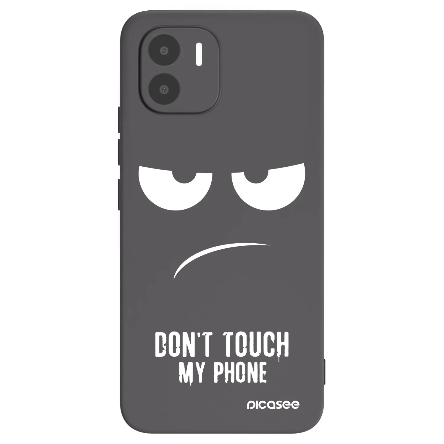 Picasee fekete szilikon tok az alábbi mobiltelefonokra Xiaomi Redmi A1 - Don't Touch My Phone