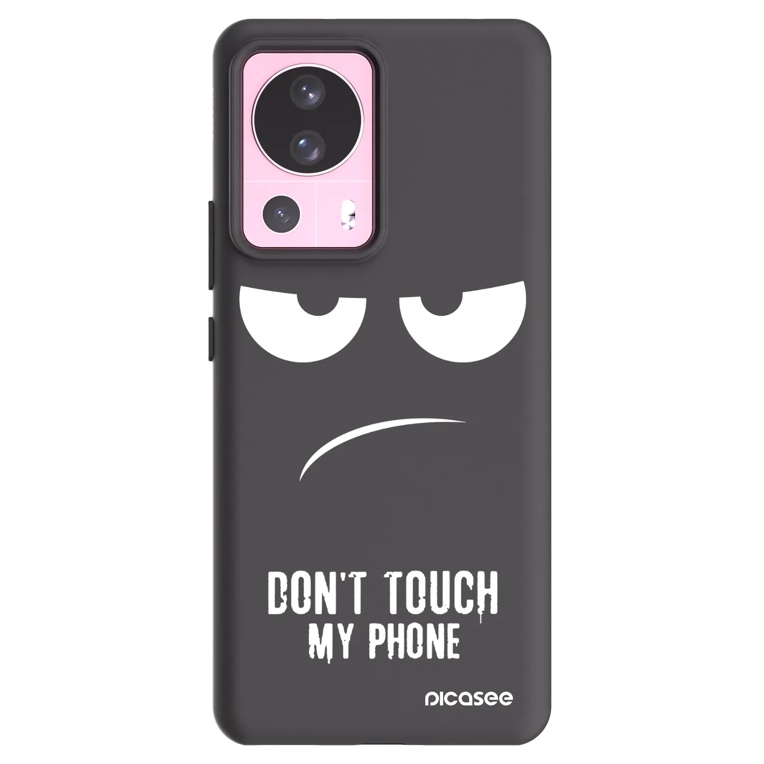 Picasee fekete szilikon tok az alábbi mobiltelefonokra Xiaomi 13 Lite - Don't Touch My Phone