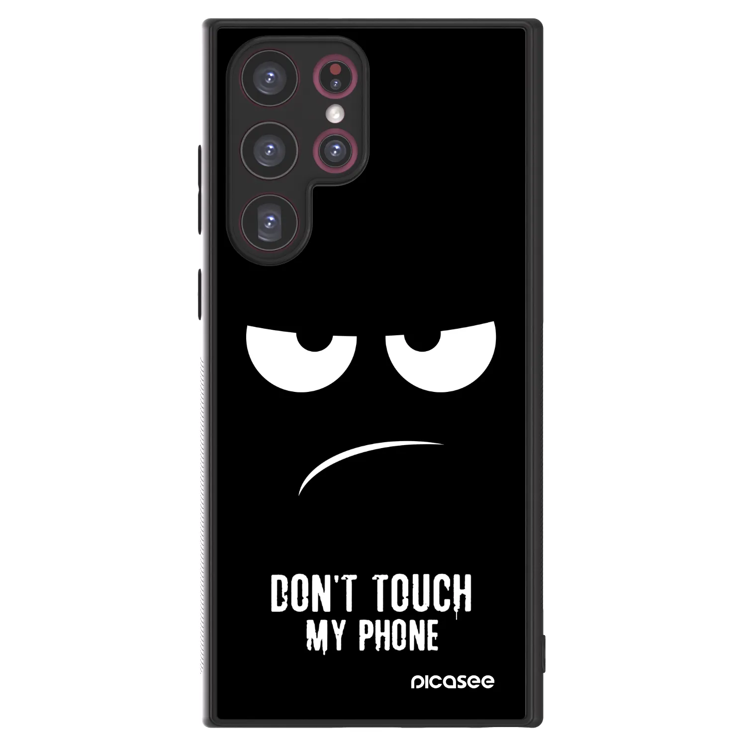 Picasee ULTIMATE CASE PowerShare Samsung Galaxy S22 Ultra 5G - készülékre - Don't Touch My Phone