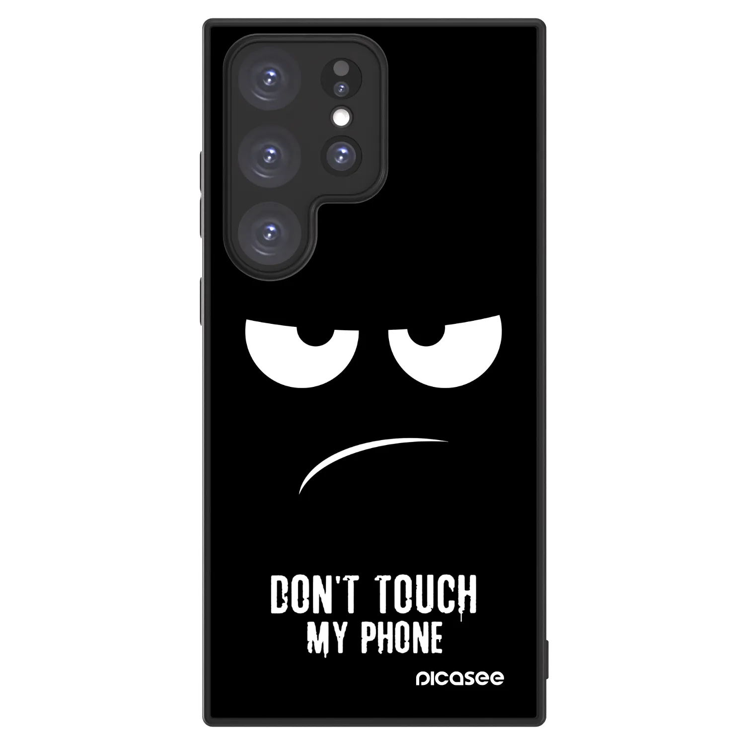 Picasee ULTIMATE CASE PowerShare Samsung Galaxy S23 Ultra 5G - készülékre - Don't Touch My Phone