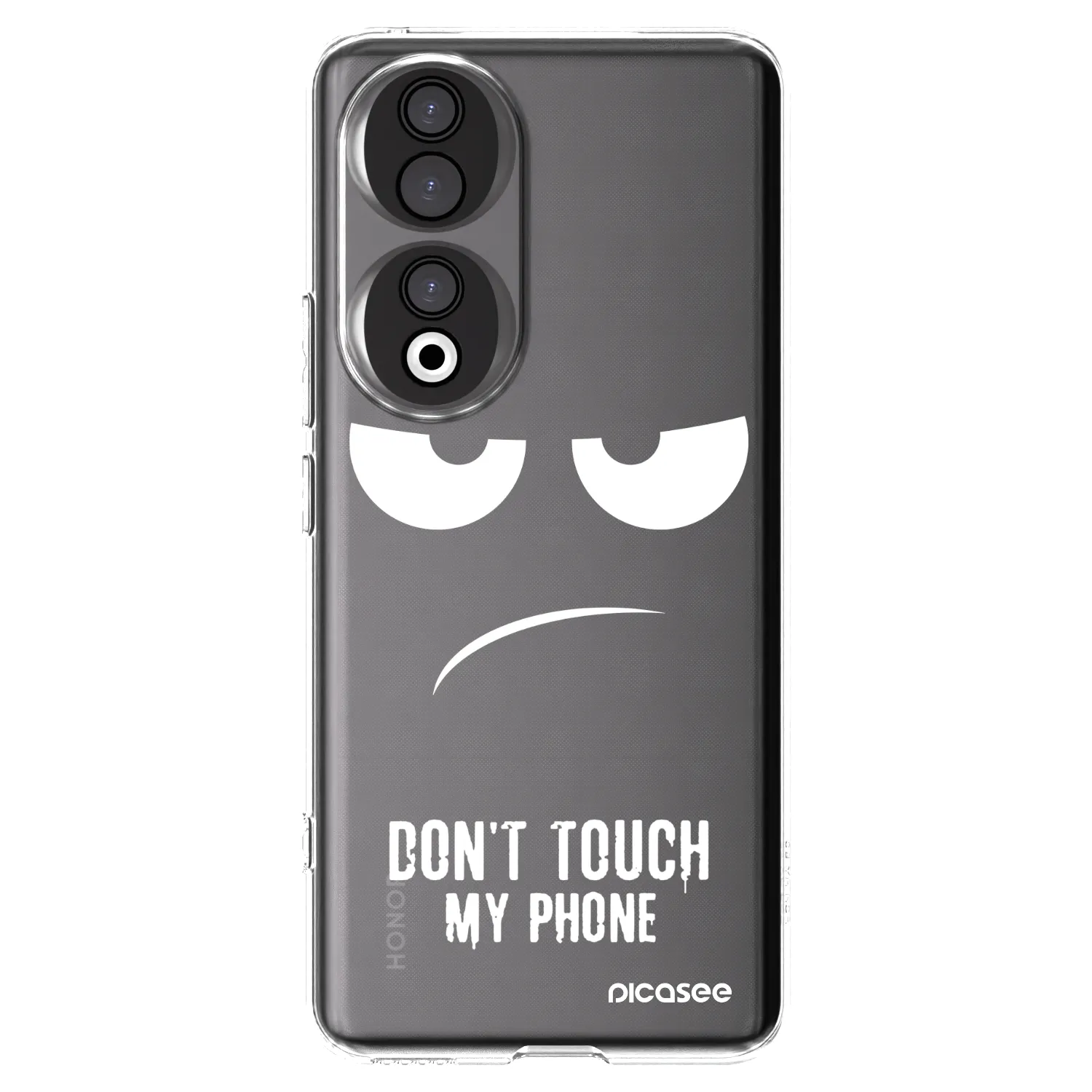 Picasee átlátszó szilikon tok az alábbi mobiltelefonokra Honor 90 5G - Don't Touch My Phone
