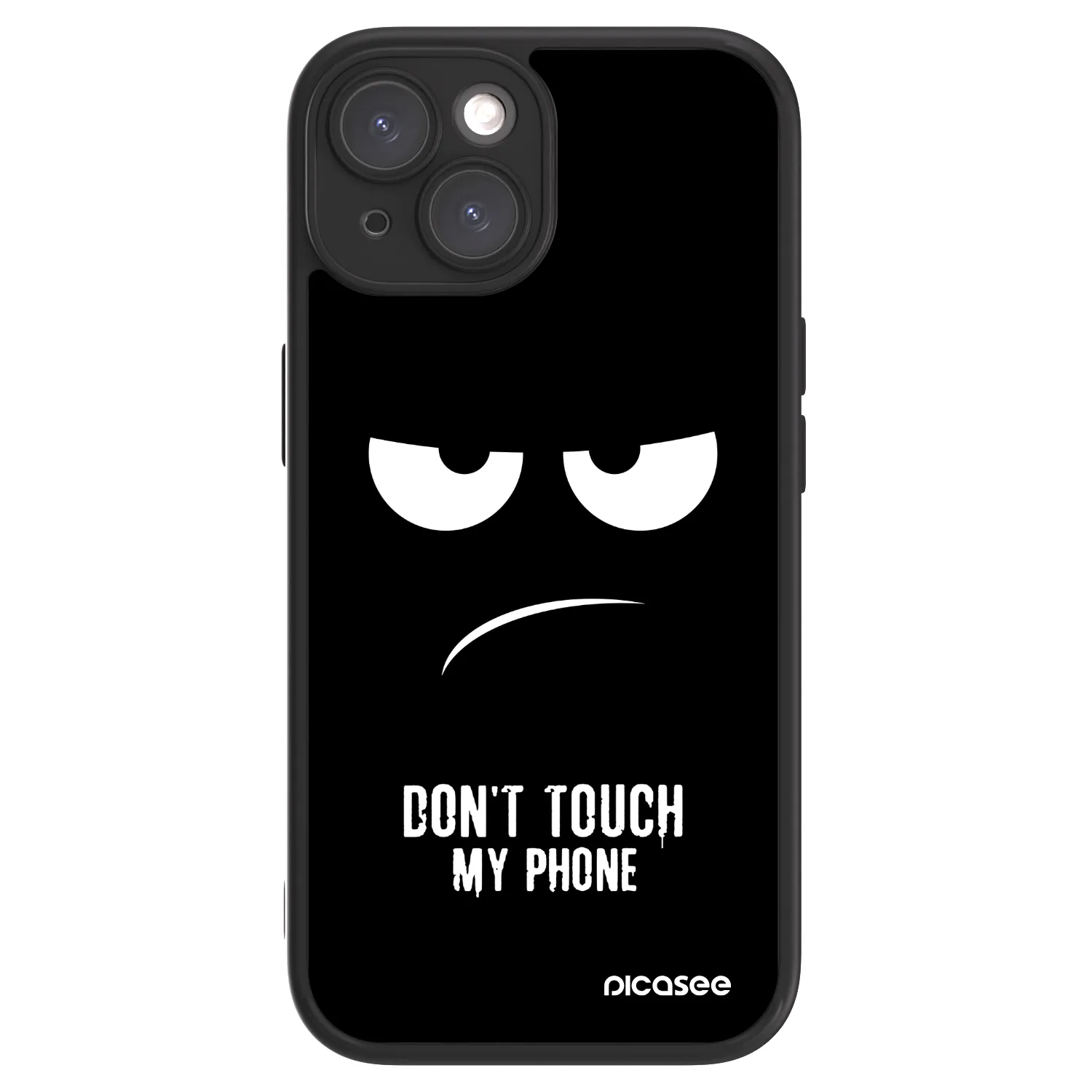 Picasee ULTIMATE CASE Apple iPhone 15 - készülékre - Don't Touch My Phone