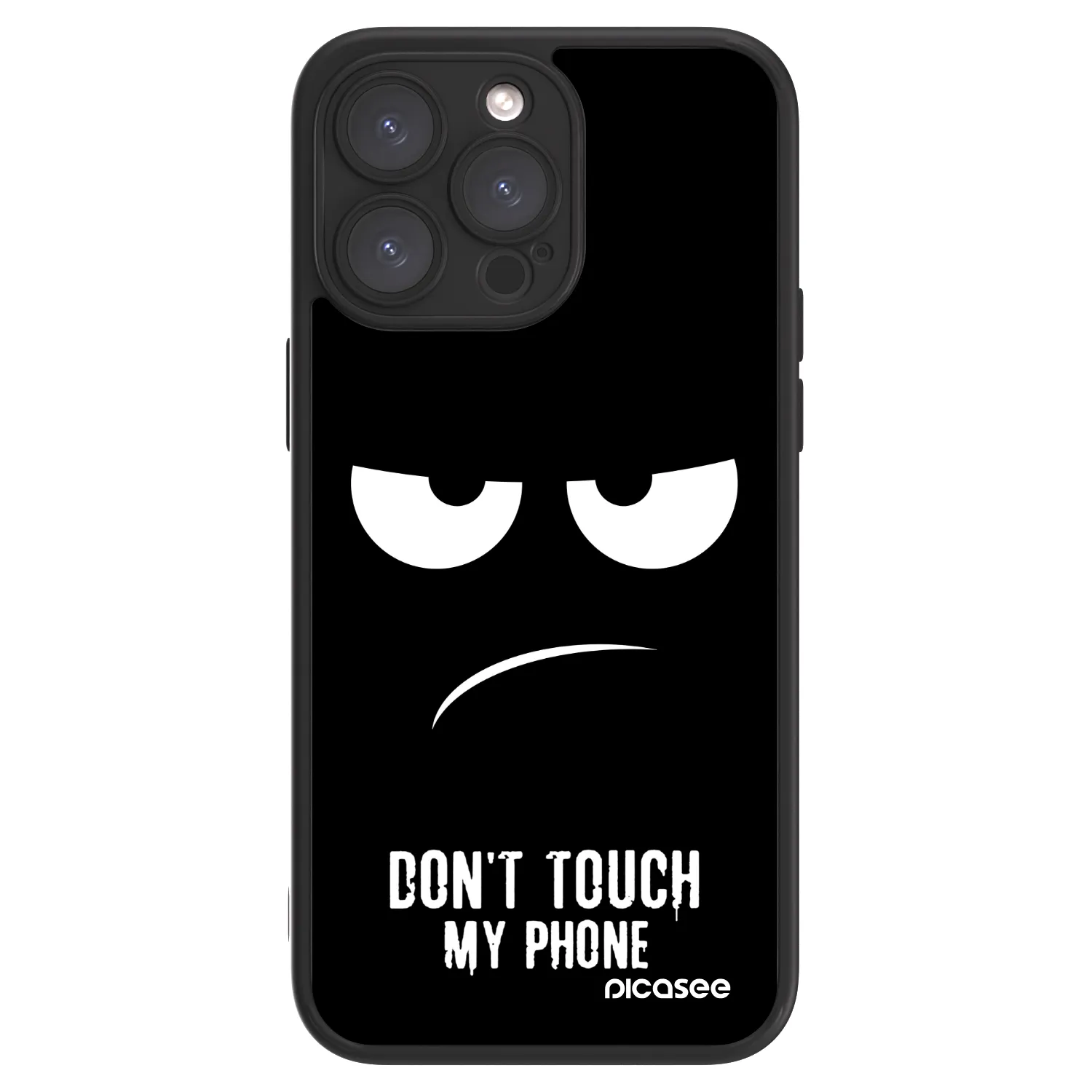 Picasee ULTIMATE CASE MagSafe Apple iPhone 15 Pro Max - készülékre - Don't Touch My Phone
