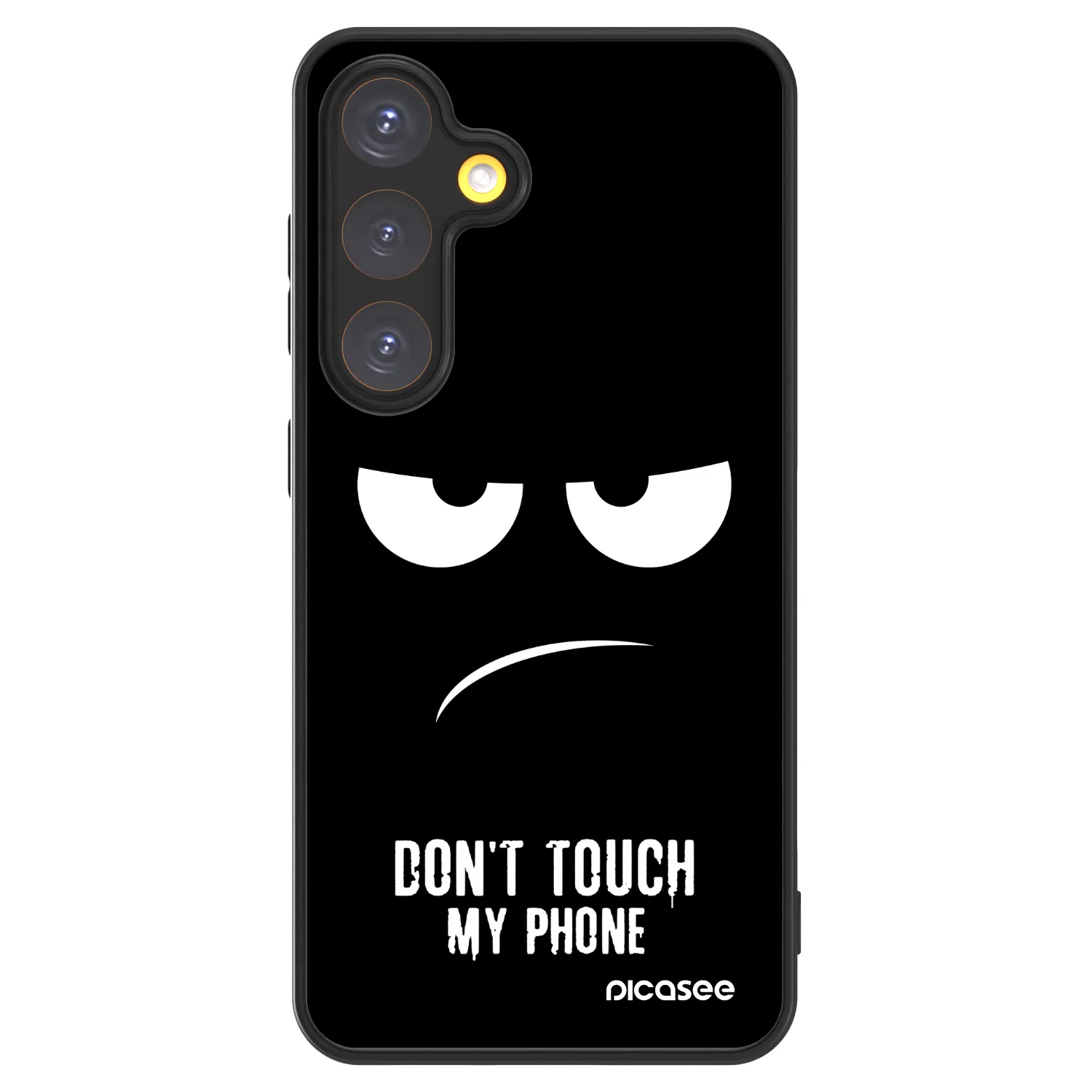 Picasee ULTIMATE CASE PowerShare Samsung Galaxy S24 S921B 5G - készülékre - Don't Touch My Phone