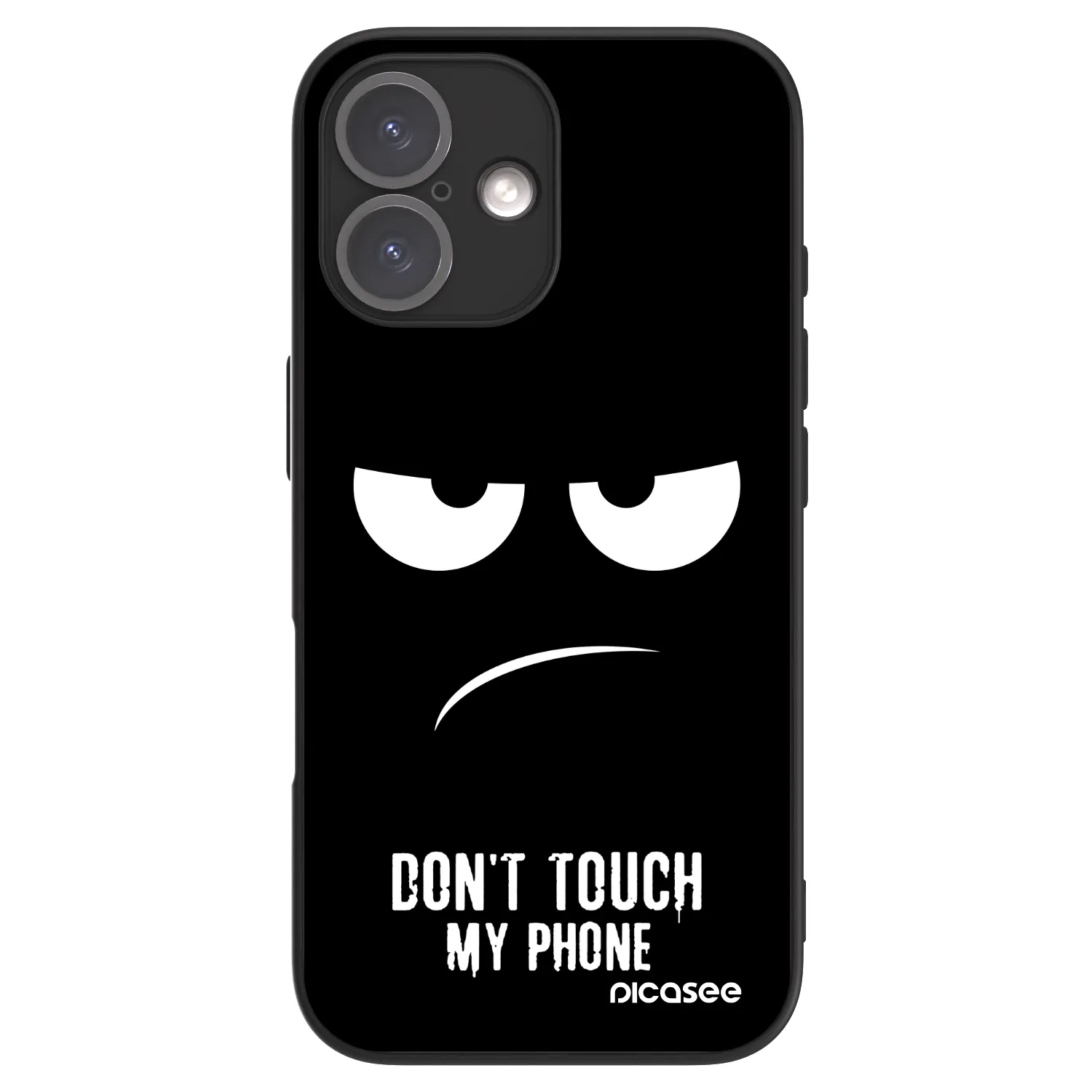 Picasee ULTIMATE CASE MagSafe Apple iPhone 16 - készülékre - Don't Touch My Phone