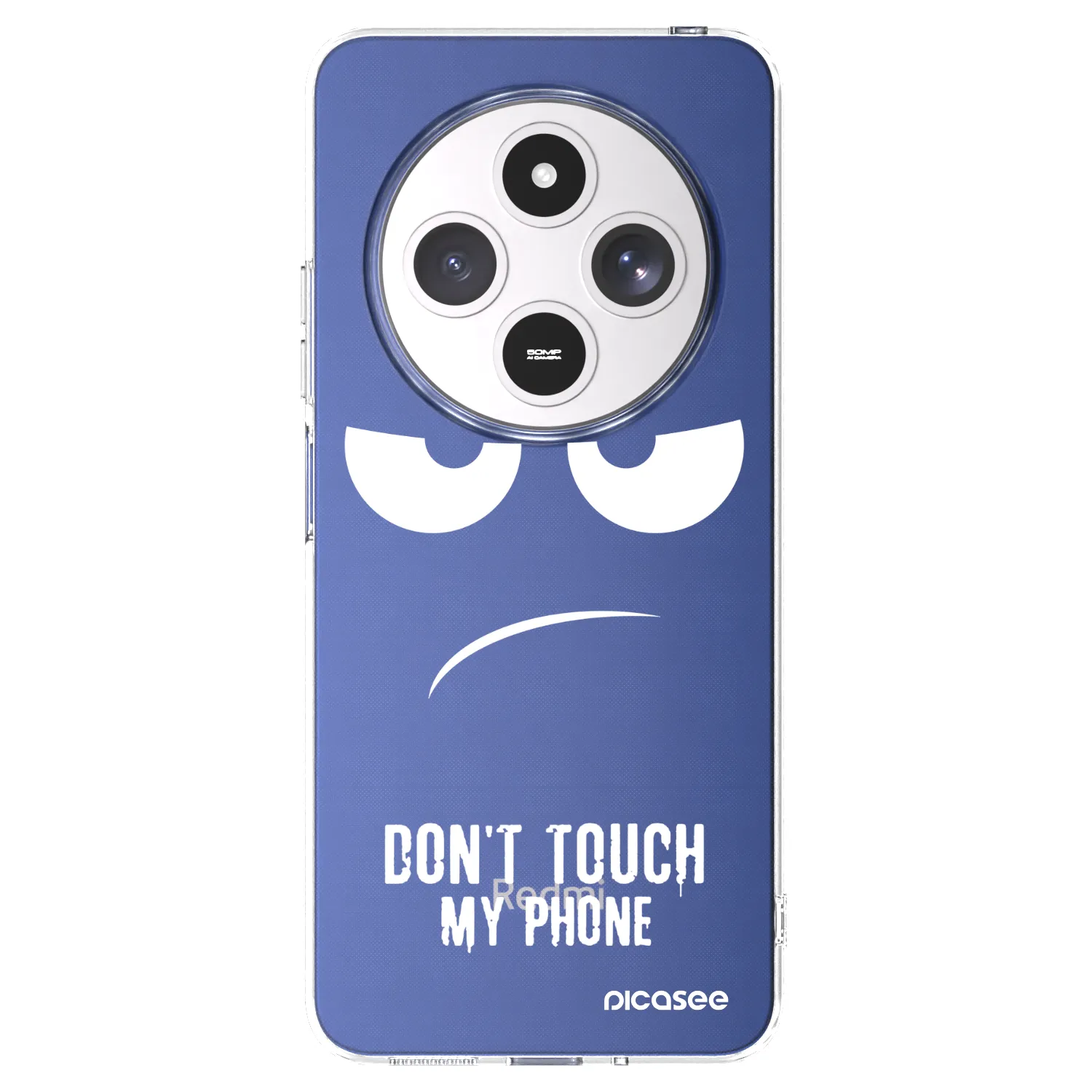 Picasee átlátszó szilikon tok az alábbi mobiltelefonokra Xiaomi Redmi 14C - Don't Touch My Phone
