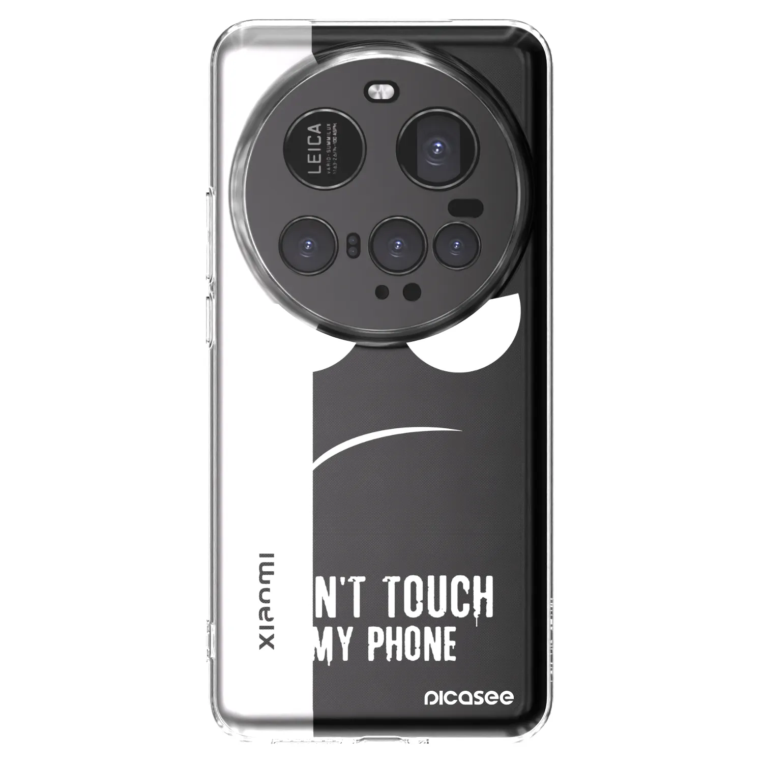 Picasee átlátszó szilikon tok az alábbi mobiltelefonokra Xiaomi 15 Ultra - Don't Touch My Phone