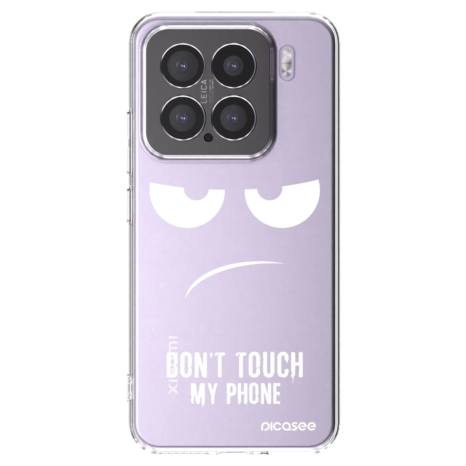 Picasee átlátszó szilikon tok az alábbi mobiltelefonokra Xiaomi 15 - Don't Touch My Phone