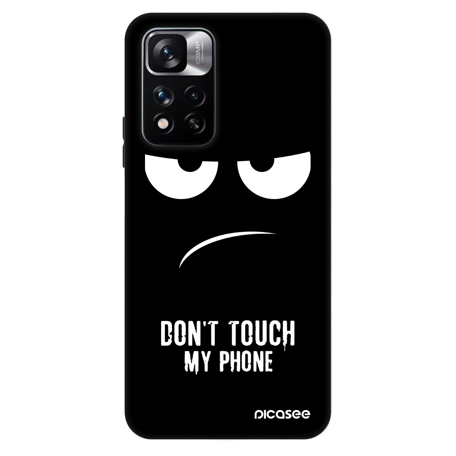 Picasee Fashion Case Xiaomi Redmi Note 11 Pro - Don't Touch My Phone