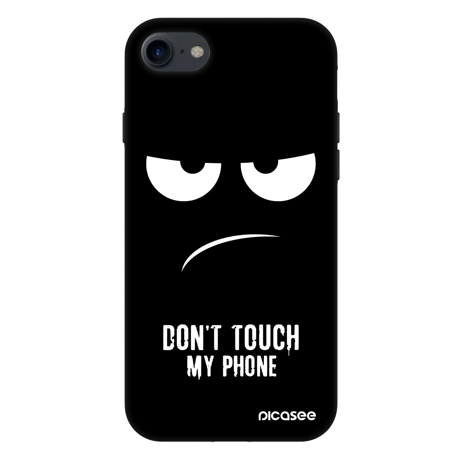 Picasee Fashion Case Apple iPhone SE 2020 - Don't Touch My Phone