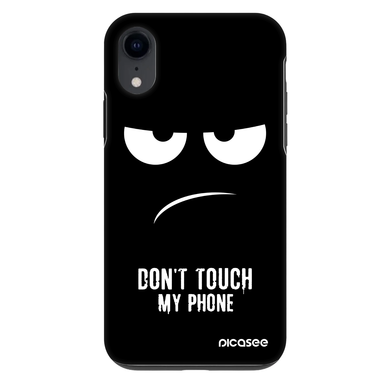 Picasee Fashion Case Apple iPhone XR - Don't Touch My Phone