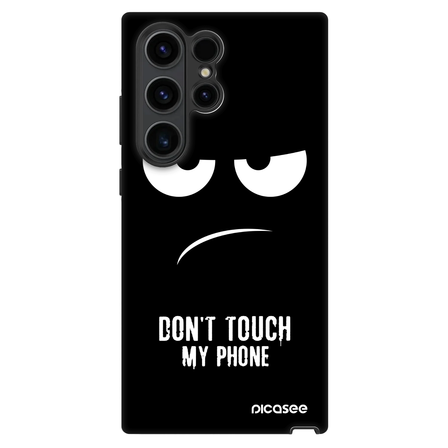 Picasee Fashion Case Samsung Galaxy S22 Ultra 5G - Don't Touch My Phone