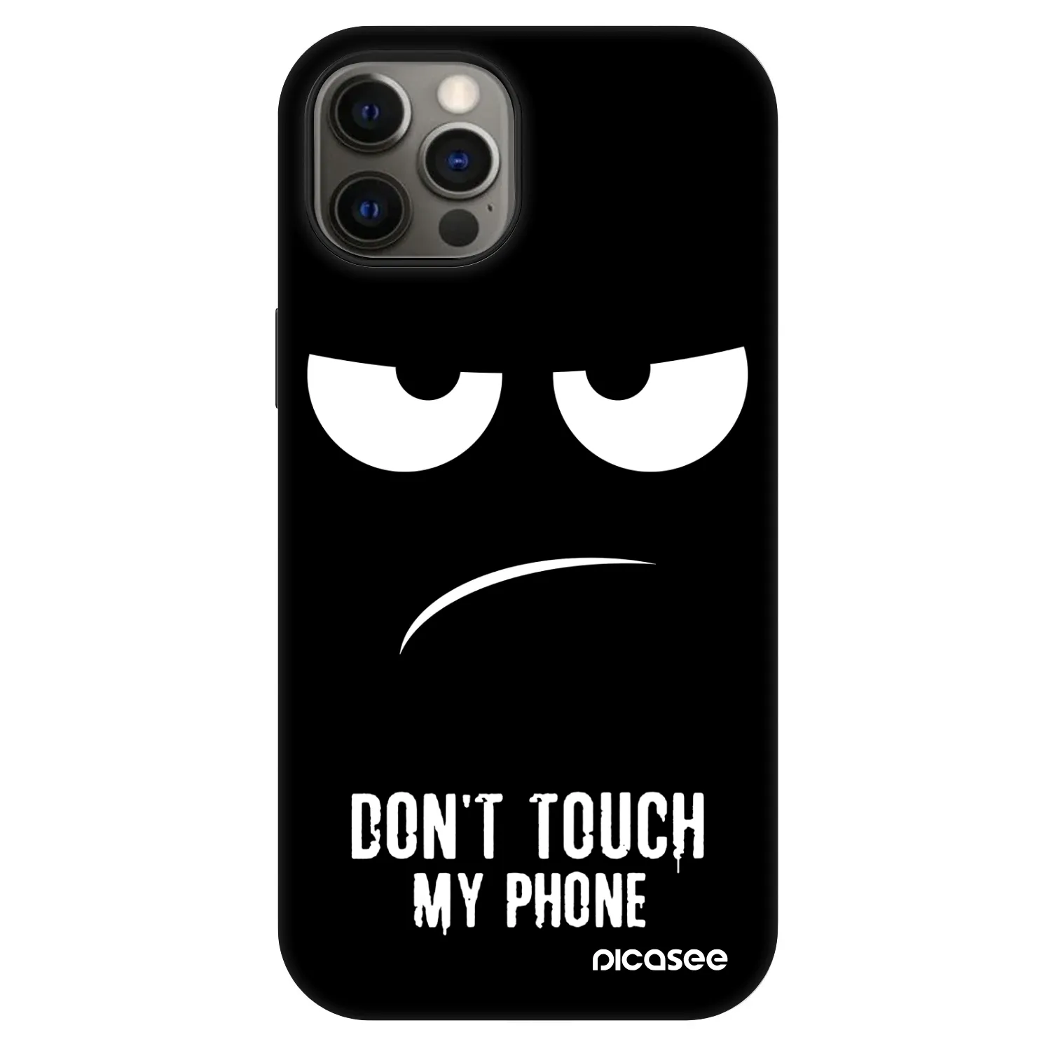 Picasee Fashion Case MagSafe Apple iPhone 12 - Don't Touch My Phone
