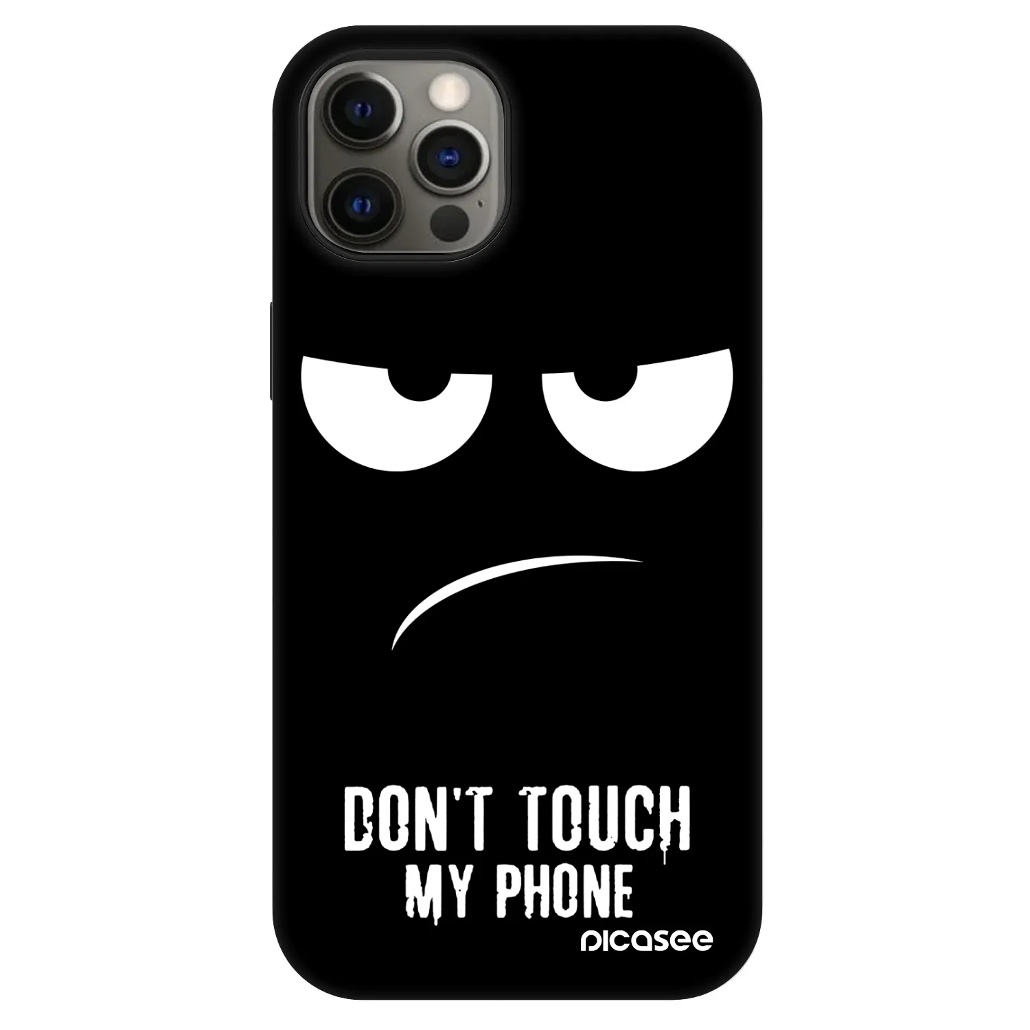 Picasee Fashion Case MagSafe Apple iPhone 12 Pro - Don't Touch My Phone