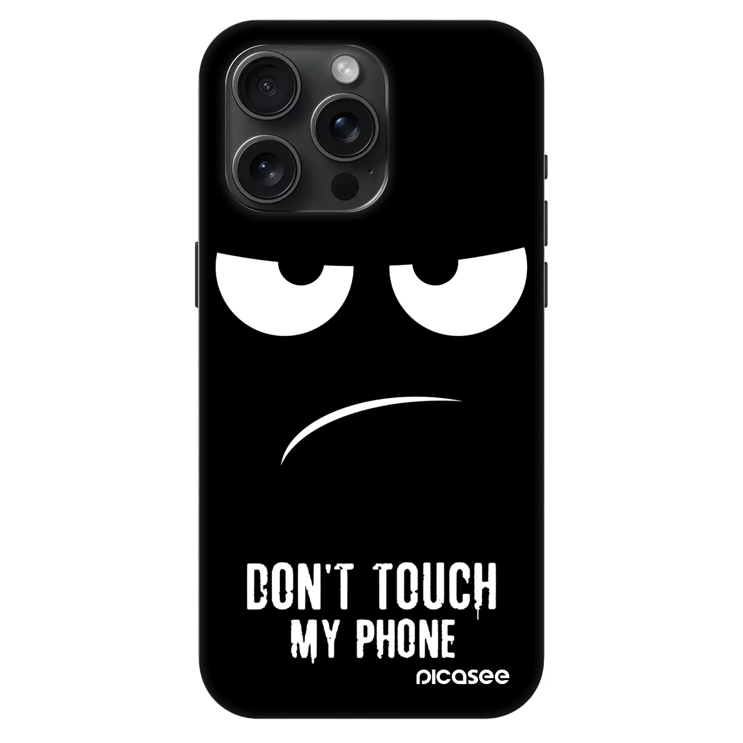 Picasee Fashion Case MagSafe Apple iPhone 15 Pro Max - Don't Touch My Phone